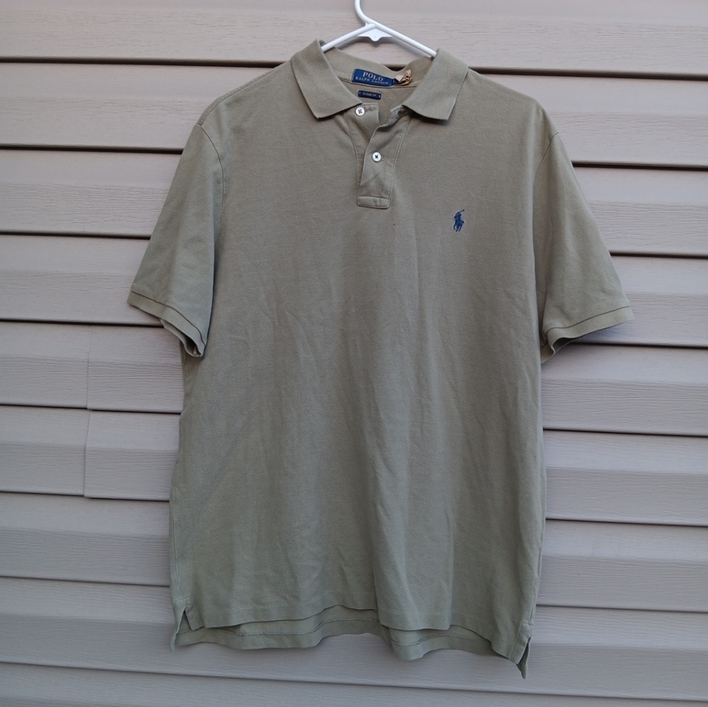 Polo Ralph Lauren Polo Shirt Gray  Size L